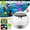 Solar LED Floating Lights IP65 Waterproof Garden Pool 7 Color Changed Hanging Ball Lights