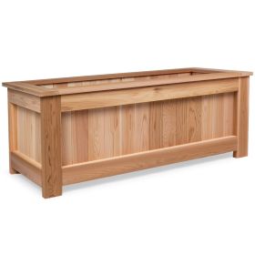 4-ft Cedar Box Planter