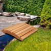 3-ft Cedar Garden Bridge