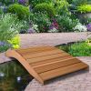 8-ft Cedar Garden Bridge