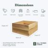 2-ft Square 2-Tier Raised Garden Box