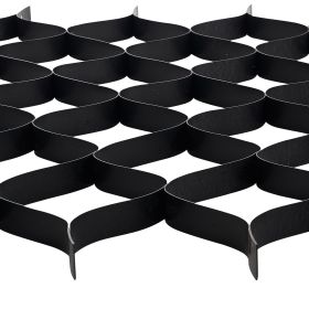 VEVOR Gravel Grid, 2 Inch Depth, 26.87 x 3.94 FT / 8200 x 1200 mm, 1880 LBS Per Sq ft Grass Ground Retainer