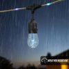 48' Color Change LED String Light Set with Remote Control, 15 Bulbs
