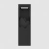 26" Modern Flush Mounted LED Outdoor Lighting Wall Sconces Layered Cuboid