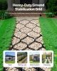VEVOR Gravel Grid, 4 Inch Depth, 17.06 x 8.86 FT / 5200 x 2700 mm, 1880 LBS Per Sq ft Grass Ground Retainer