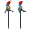 Solar Powered Parrot Garden Light IP65 Waterproof LED Parrot Landscape Lamp Decorative Lawn Lights For Yard Driveway Walkway Patio
