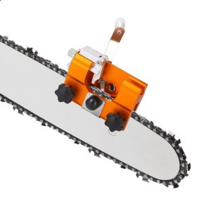 Chainsaw Chain Sharpening Jig Universal Chainsaw Sharpener Kit Hand Crank Chain Sharpener for Electric Saw for Lumberjack Garden Worker (Option: ChainsawSharpenerKit)