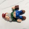 1pc Drunken Garden Gnome Statue, 5.91inch Resin Garden Gnome Crafts, Garden Decoration, Creative Garden Statue Decor